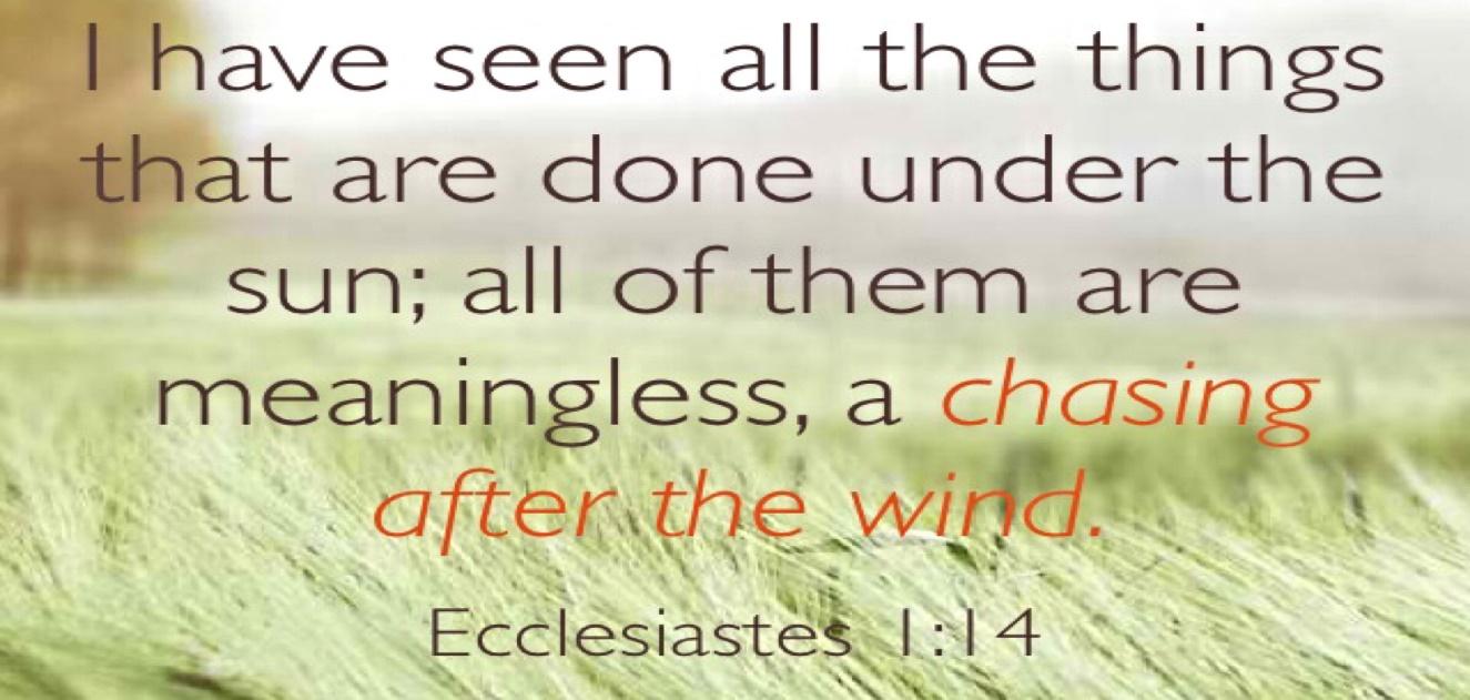 Ecclesiastes: The Wisest Book of All Time? | Aging Capriciously