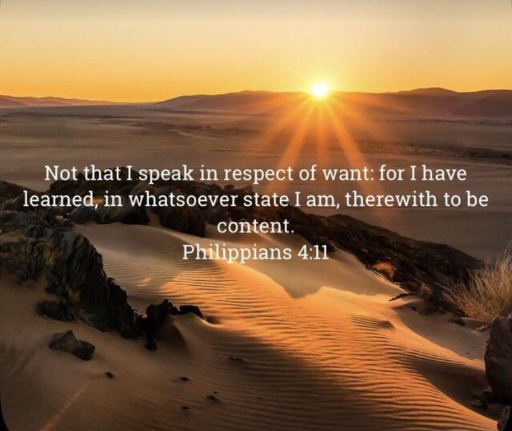 What Does Philippians 4:11 Mean?