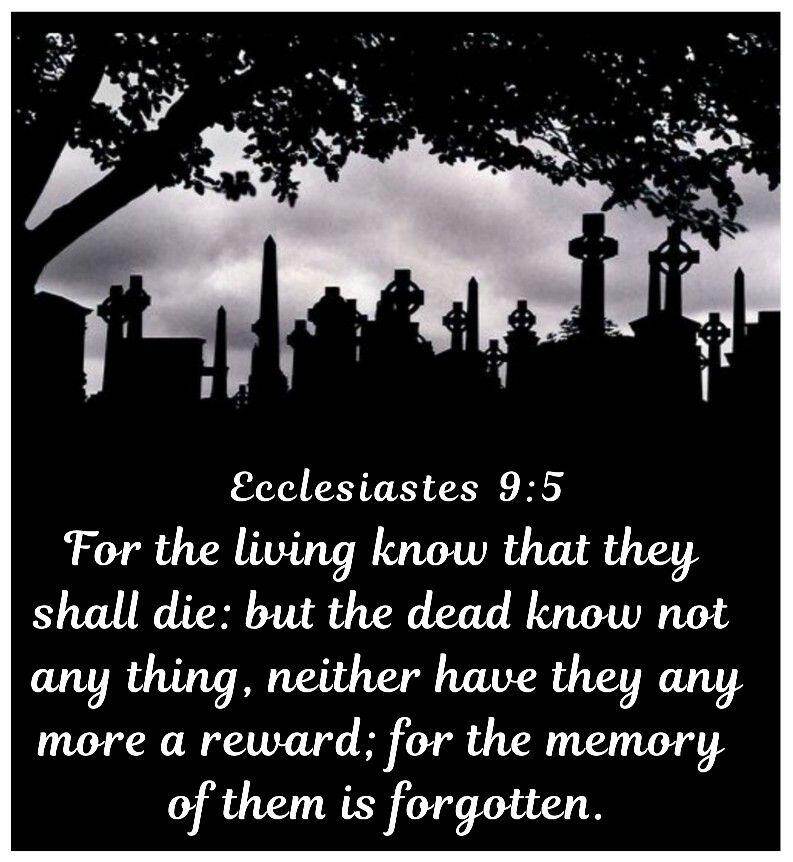 Ecclesiastes 9:5 | Ecclesiastes 9, Ecclesiastes, Bible facts