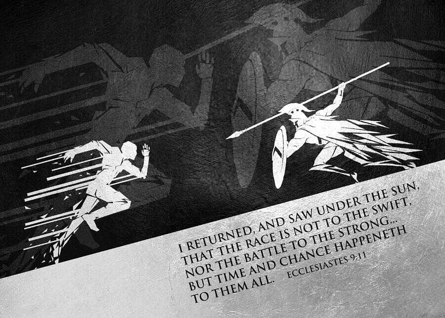 Ecclesiastes 9 11 Bible Verse Wall Art #1 Digital Art by Bible Verse - Fine Art America