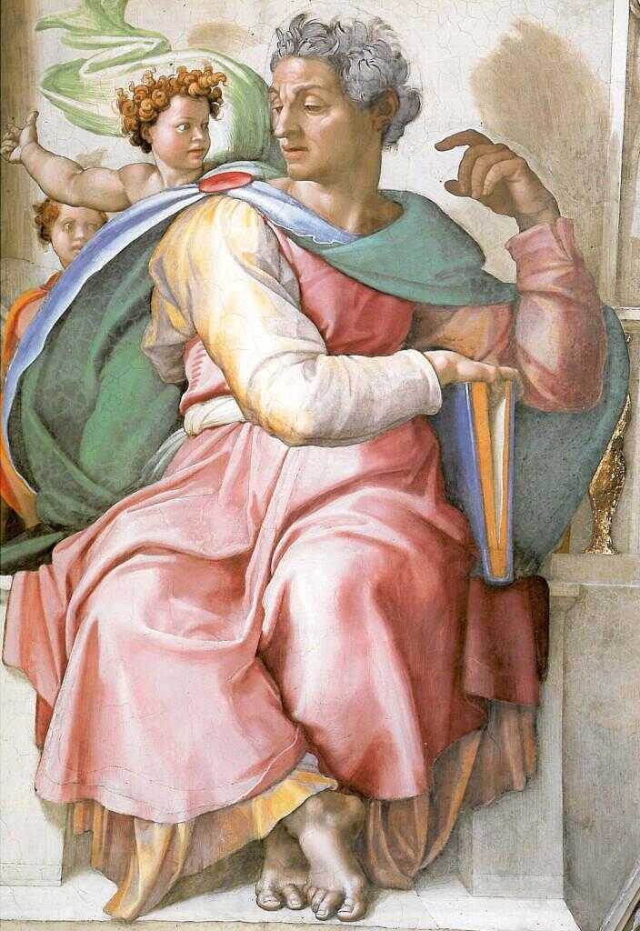 Michelangelo Buonarroti: The Prophet Isaiah