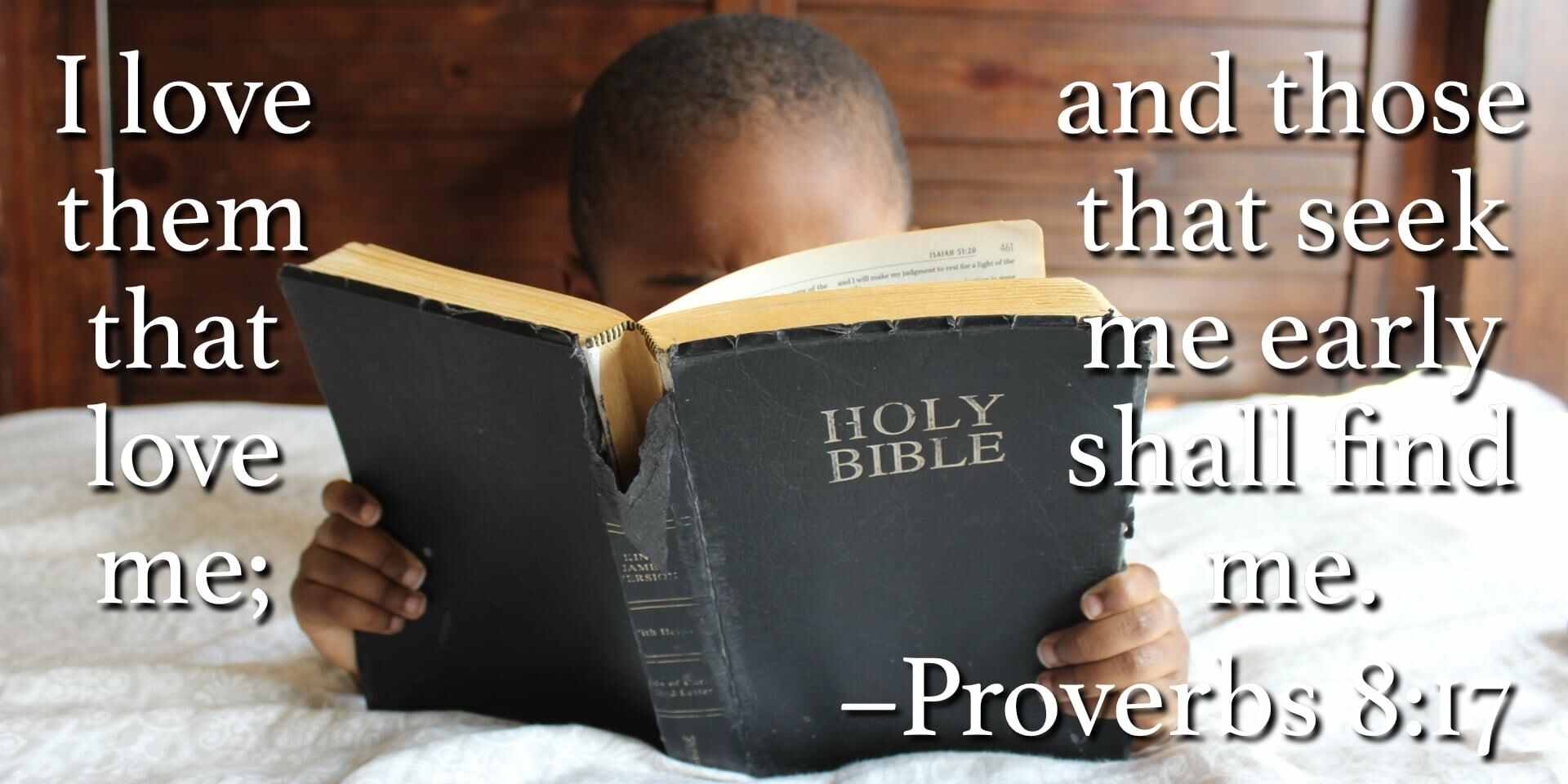 Proverbs 8:17 — Berea Project