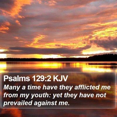 Psalms 129:2 KJV Bible Verse Image