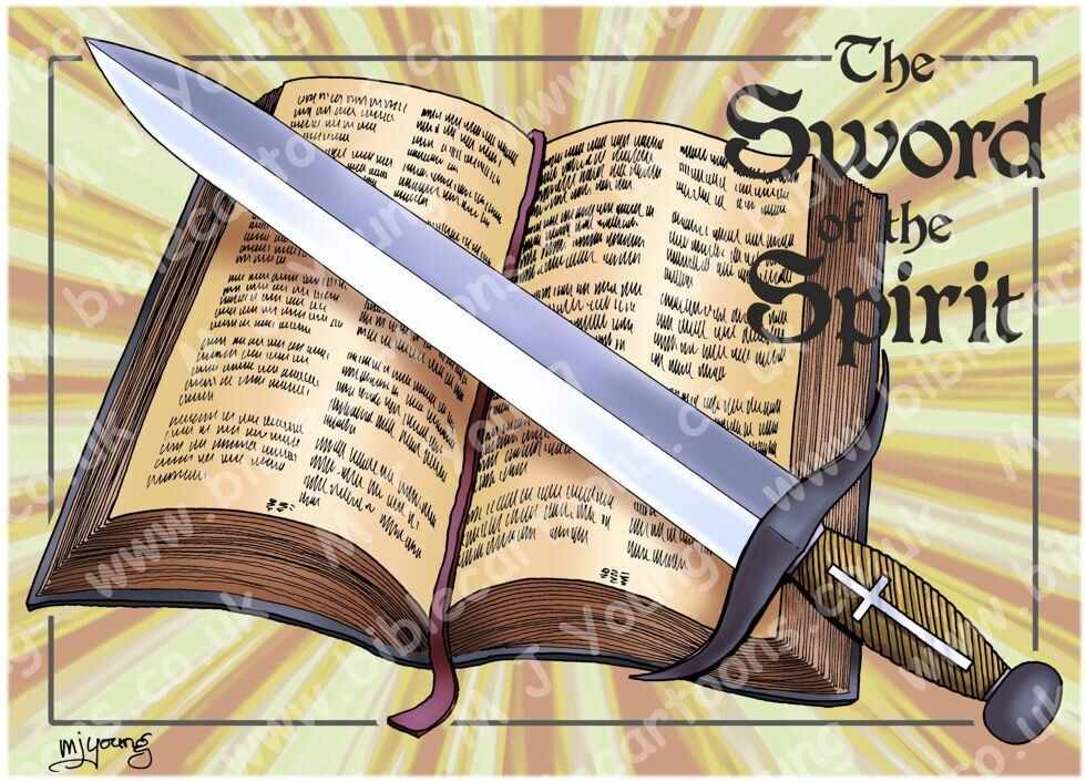 The Sword of the Spirit is the Word of God the Bible ภาพถ่ายสต็อก | Adobe Stock