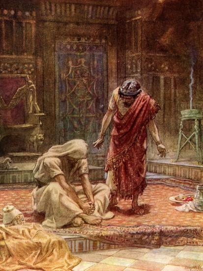 'The sorrow of King David - Bible' Giclee Print - William Brassey Hole | AllPosters.com