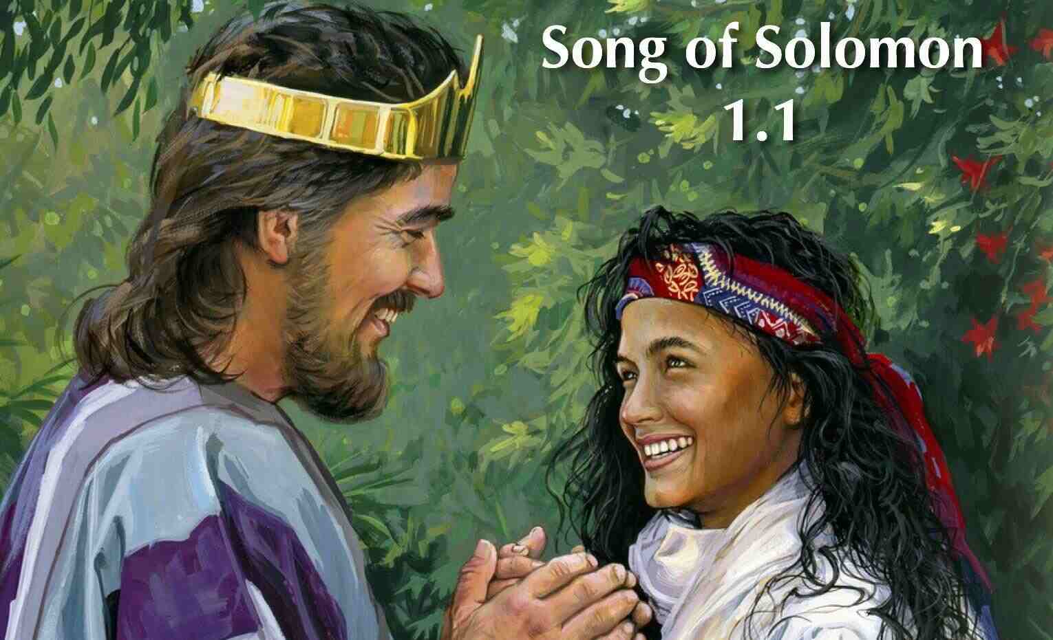 The Ultimate Song, Song of Solomon 1.1 | Song of solomon, Prophets and ...